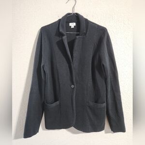 J. Crew Schoolboy Sweater Blazer in Black Women’s size medium